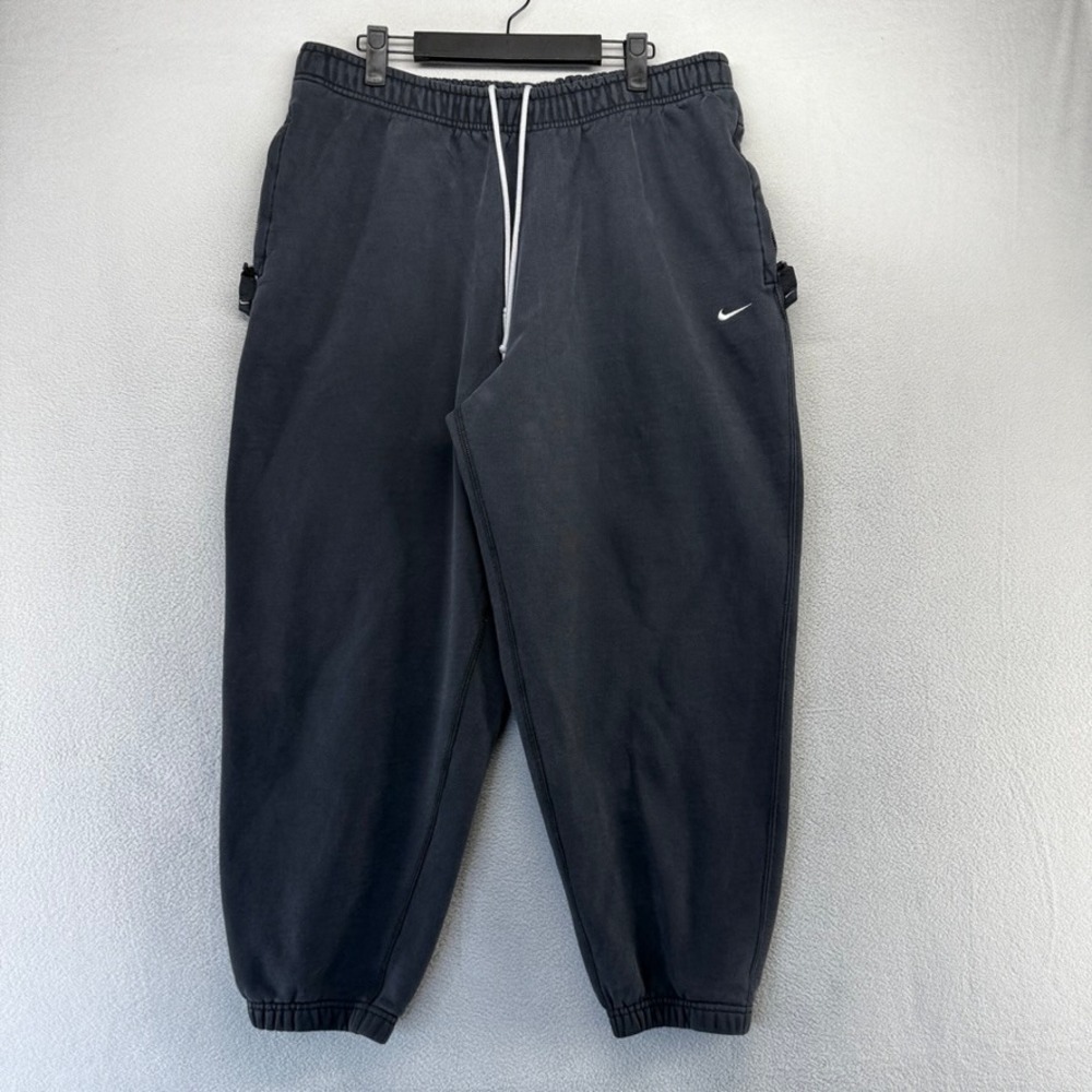 Nike Sweatpants Mens XL Black DX1364-010 Sportswear Fleece Joggers Thick Heavy